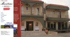 Desktop Screenshot of maritimehotel.gr